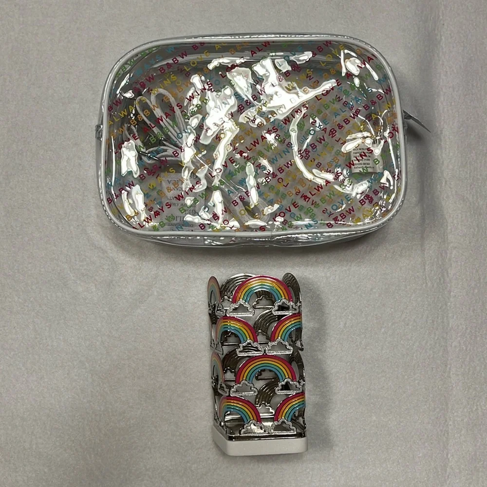 Bath and Body Works Pride Foam Soap Holder and Cross Body Bag NEW - Picture 1 of 7